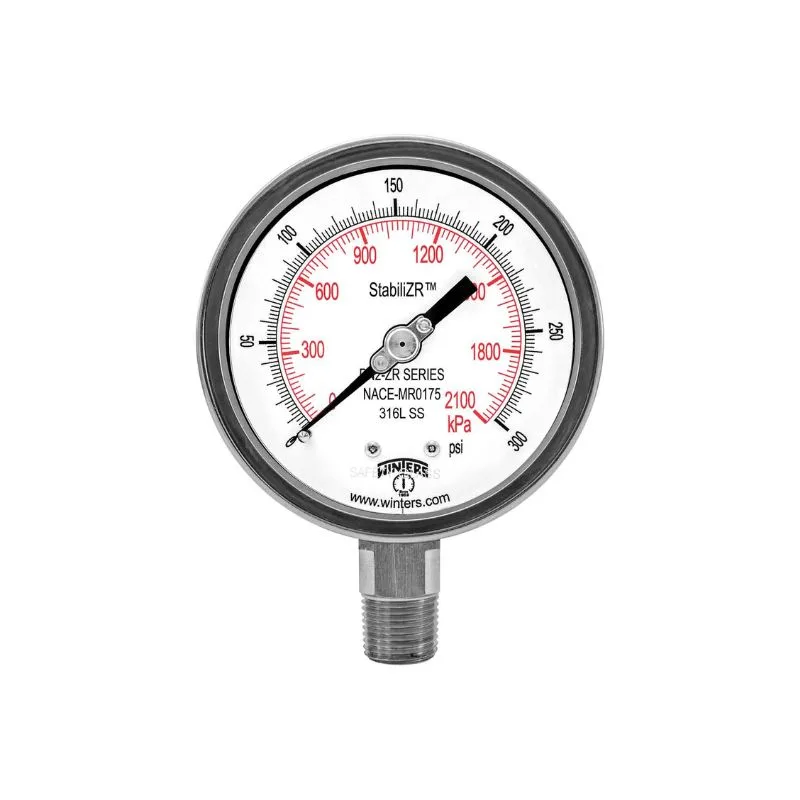 PN2-ZR NACE StabiliZR® PRESSURE GAUGE-MR0175-2002