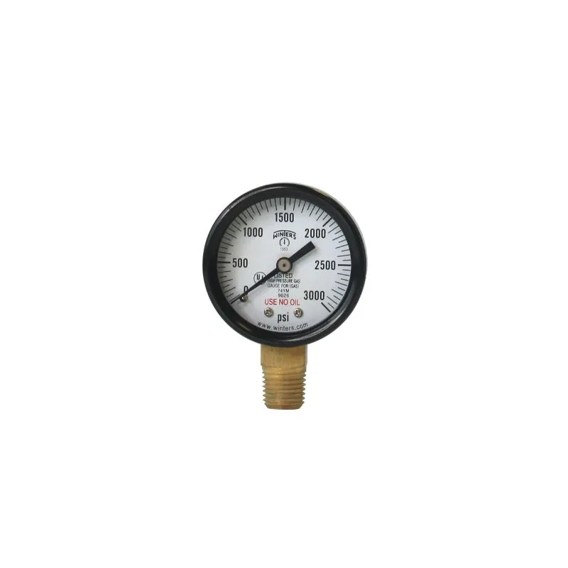 PCG COMPRESSED GAS PRESSURE GAUGE