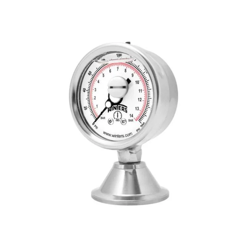 PAG 3A PHARMACEUTICAL, FOOD, BEVERAGE & DAIRY SANITARY GAUGE