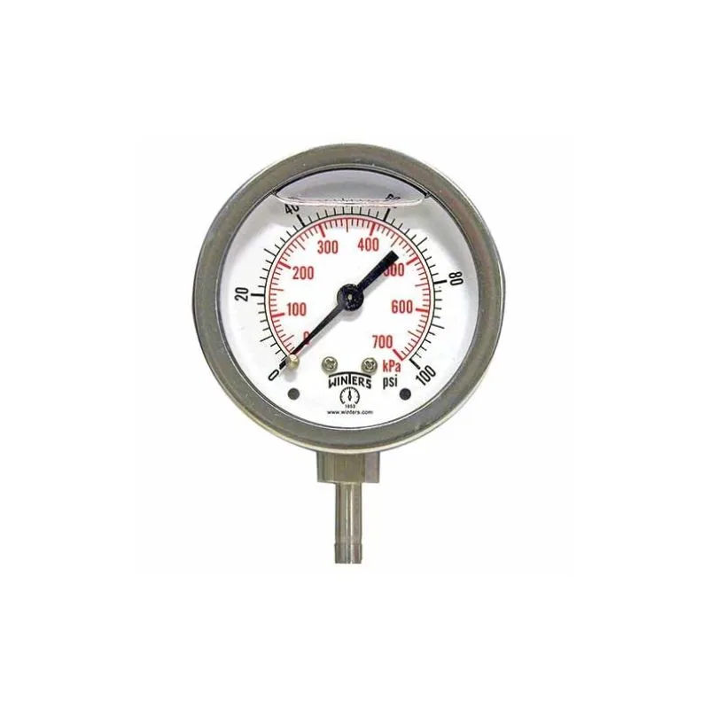 PTS TUBE STUB PRESSURE GAUGE