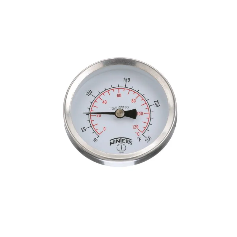 TSW HOT WATER THERMOMETER / TSW-LF LEAD FREE HOT WATER THERMOMETER