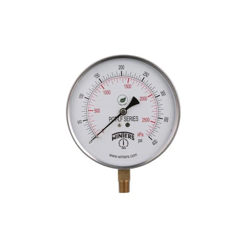 PCT CONTRACTOR PRESSURE GAUGE/ PCT-LF LEAD FREE CONTRACTOR GAUGE