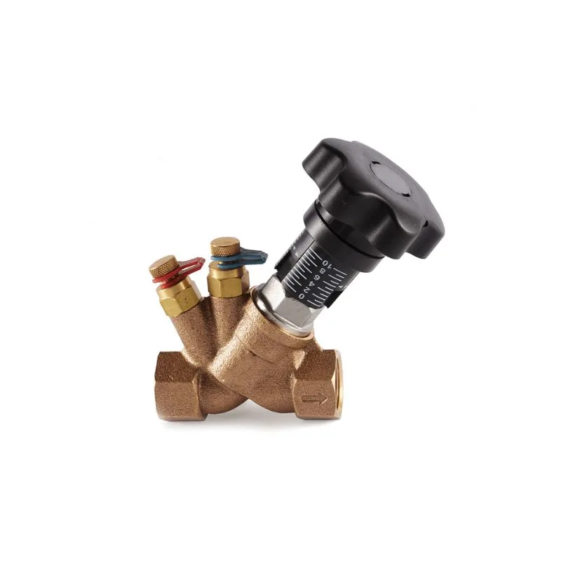 Hand-regulated balance regulating valves