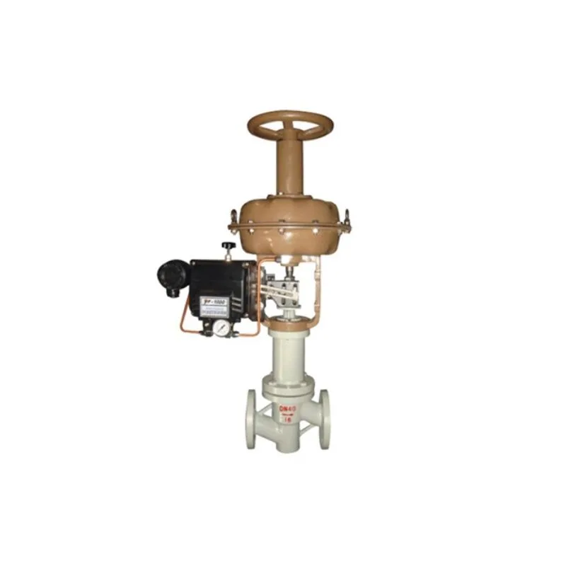Pneumatic Fluorine Lined Control Valve