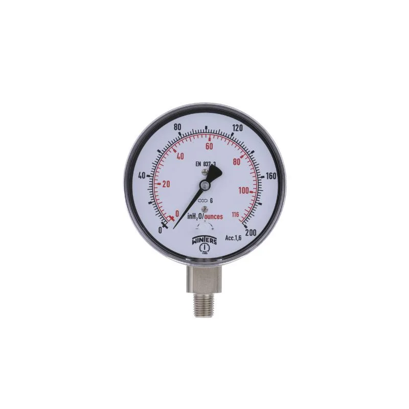 PLP LOW PRESSURE GAUGE