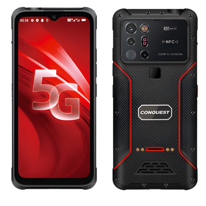 CONQUEST S23 5G Flagship Rugged Phone | 108MP Camera | 10000mAh Battery | 66W Fast Charge