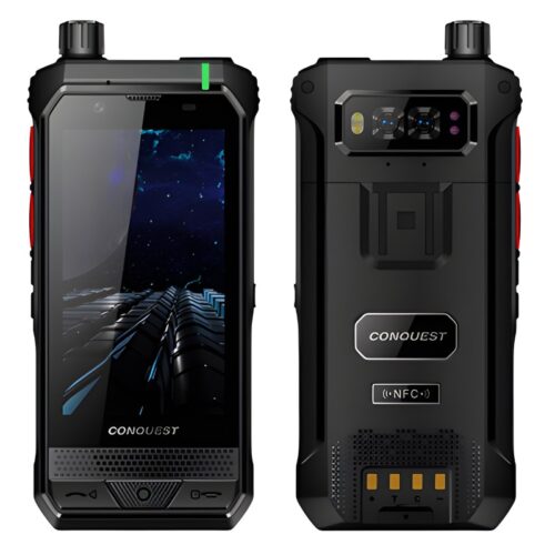 CONQUEST 25 5G Intrinsically Safe Rugged Smartphone - 8GB RAM, IP68 Terminal