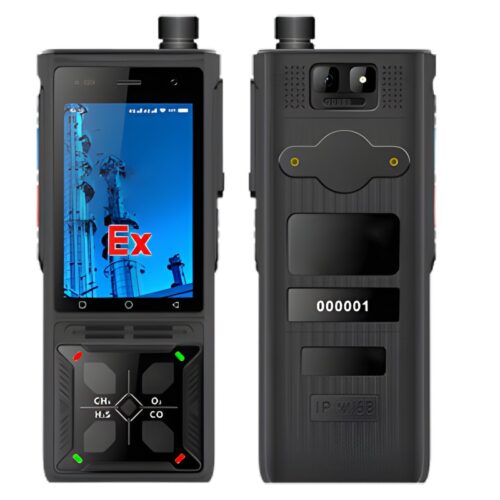 4G Gas Detection Rugged Smartphone | Android 12 | IP68 Waterproof | Multi-Gas Sensor & DMR Walkie Talkie
